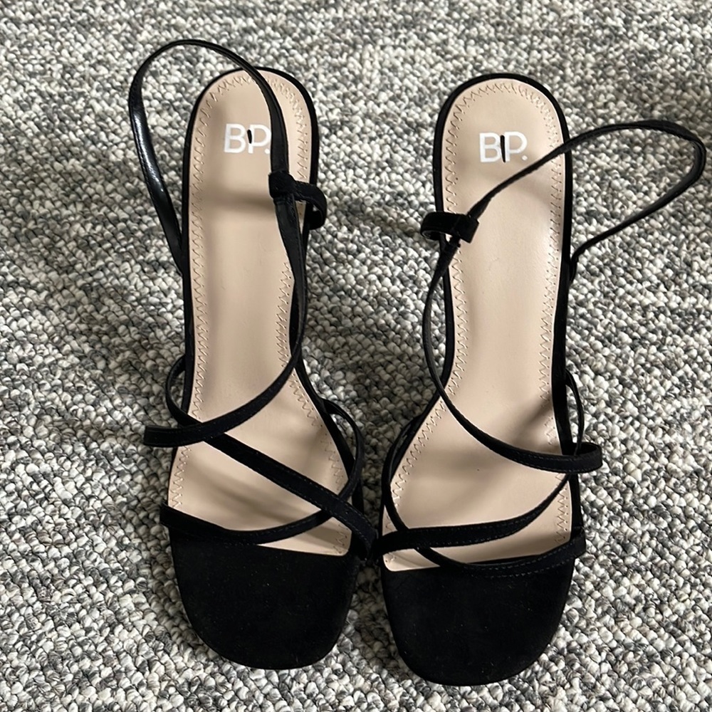 Pre loved Womens BP black sandals-Size 9